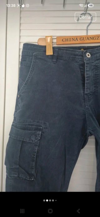 Lote 2 Pantalones Cargo Hot Buttered Verdes