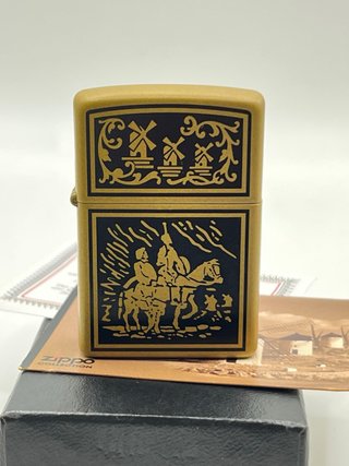 Zippo Don Chisciotte Edizione Limitata con Rivista