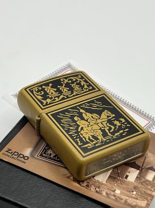 Zippo Don Chisciotte Edizione Limitata con Rivista