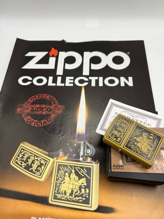 Zippo Don Chisciotte Edizione Limitata con Rivista