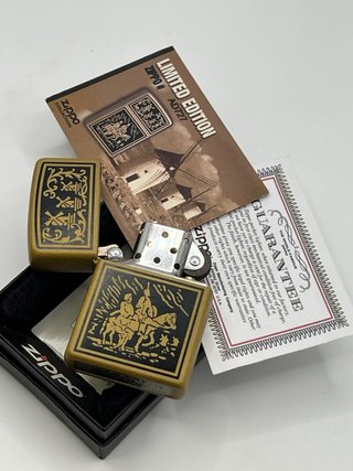 Zippo Don Chisciotte Edizione Limitata con Rivista