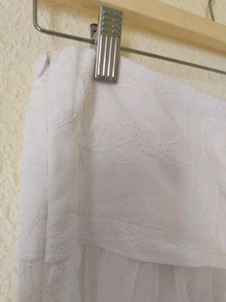 Pantalón bombacho Zara bordado Talla S