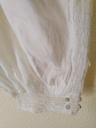 Pantalón bombacho Zara bordado Talla S