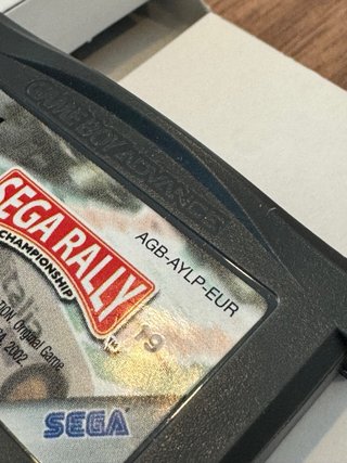 Sega Rally Championship GBA 100% completo PAL EUR