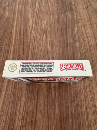 Sega Rally Championship GBA 100% completo PAL EUR