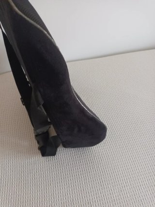 Cojín Lumbar Carttiya Negro/Gris