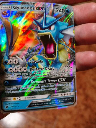 Carta Pokémon Gyarados GX