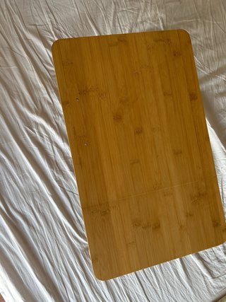 Mesa plegable bambú Homfa