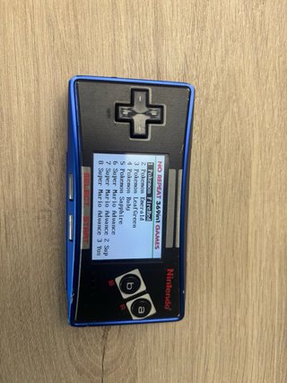 Nintendo Game Boy Micro Azul