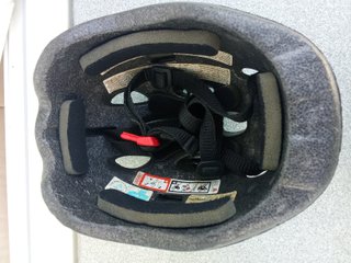 Casco bici bimbo azzurro
