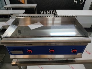 PLANCHA A GAS CROMO DURO / INDUSTRIAL / NUEVAS