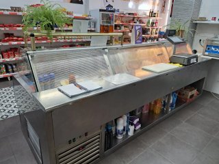 Vitrina refrigerada carnicería/charcutería