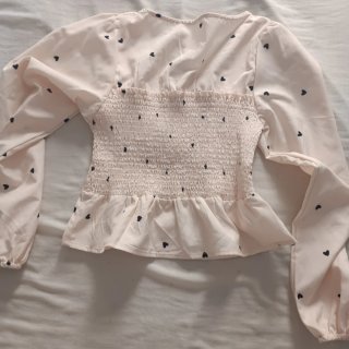 Blusa Shein Corazón Talla XS