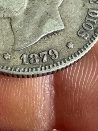2 Pesetas 1879