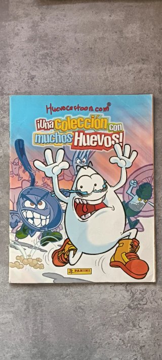 Álbum Cromos Huevos Cartoon Panini