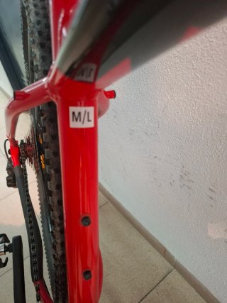 Bicicleta de Montaña Trek marimba 7  Roja/Naranja