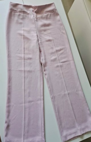 Pantalón rosa Zara Talla S