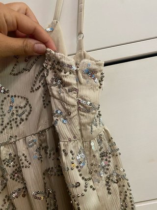Mini abito Zara con perline