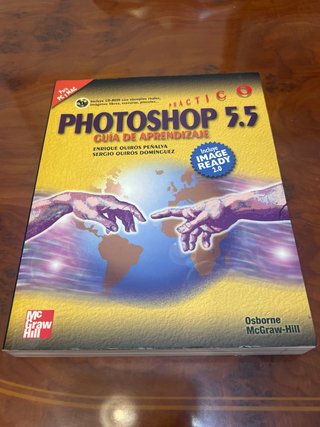Libros de photoshop: CS2, 5.5, 6, 7.