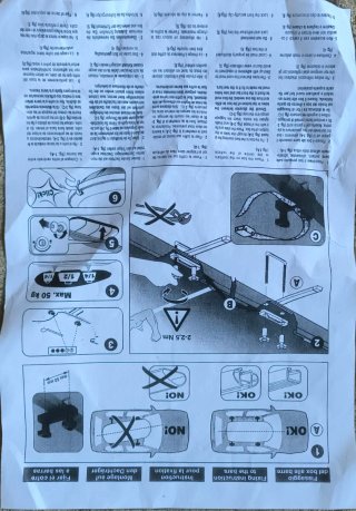 Cofre de techo Clan 450L – Impecable