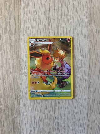 CARTA POKEMON FLAREON ALTERNATIVA ART