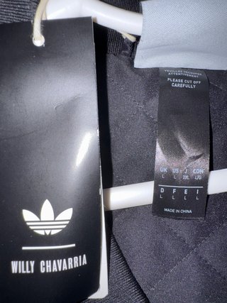 Chaqueta Adidas Negra Talla L