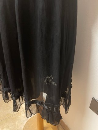 Abito in Seta Guru Nero