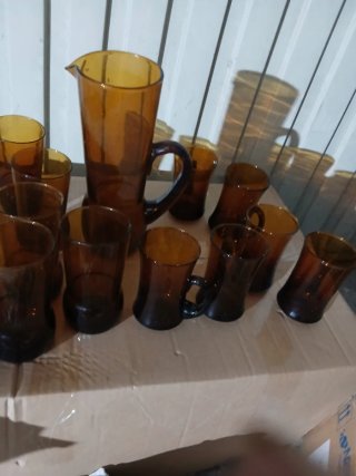 Lote de tazas de cerámica