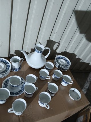 Lote de tazas de cerámica