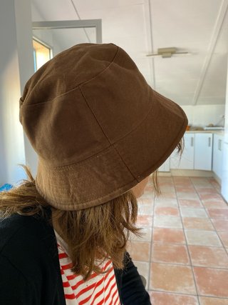 Sombrero de algodón reversible