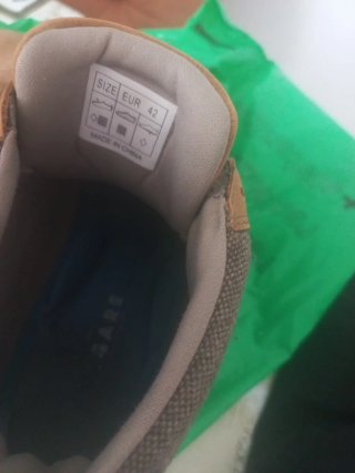 Stivali da uomo beige e marrone