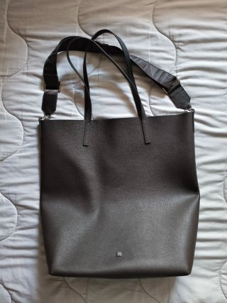 Bolso Tote Carolina Herrera Negro/Gris