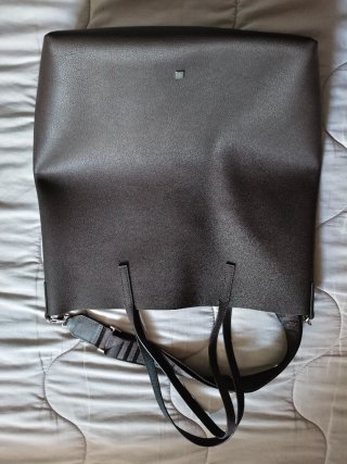 Bolso Tote Carolina Herrera Negro/Gris