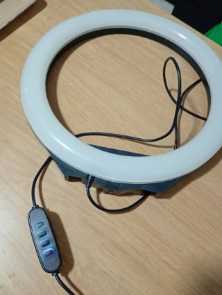 Aro de Luz LED Beauty 26cm Influencer