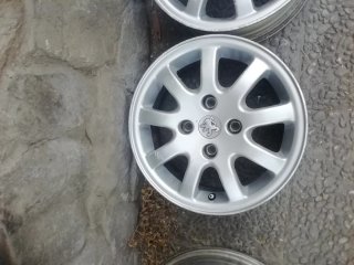 Llantas Peugeot 5.5x14 / 4x108 (4 unidades)