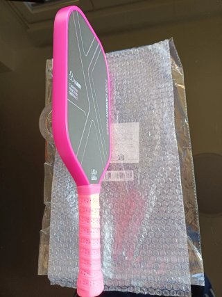 Pala Pickleball fibra de carbono más pelotas nueva