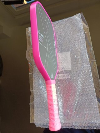 Pala Pickleball fibra de carbono más pelotas nueva