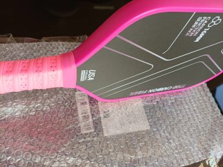 Pala Pickleball fibra de carbono más pelotas nueva
