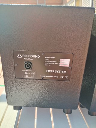 Pareja Altavoces RedSound Elis8 FRFR