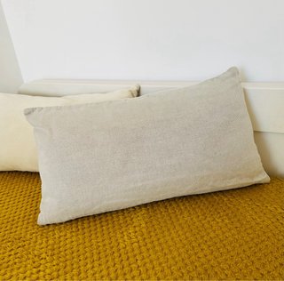 Fundas terciopelo Zara Home Beige