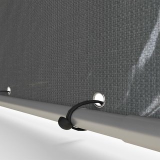 Cobertizo Porta Herramientas 1.6X2M Plegable, Carpa Garaje para Bicicletas y Motos con Cubierta Anti-Uv y Puerta Ancha, Gris Claro