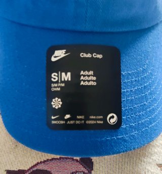 Cappello Nike Club Cap Blu Taglia S/M