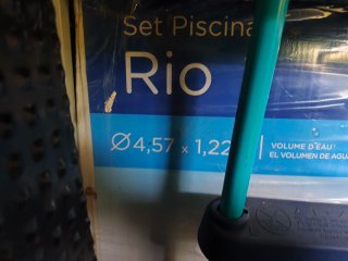 Set Piscina Hinchable Río 4,57m de diámetro