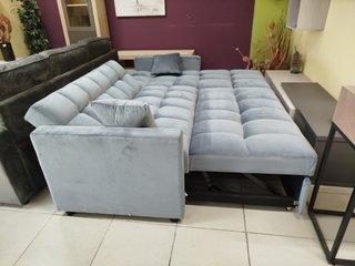 Sofá Chaise Longue Gris Convertible 170x190