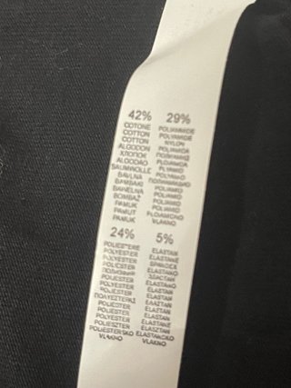 Abito Intimissimi pizzo grigio e nero taglia L