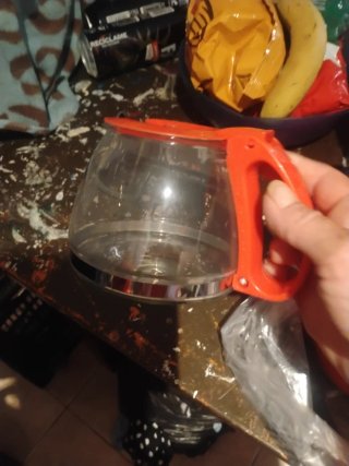 Cafetera Eléctrica iWotto 6 Tazas Roja