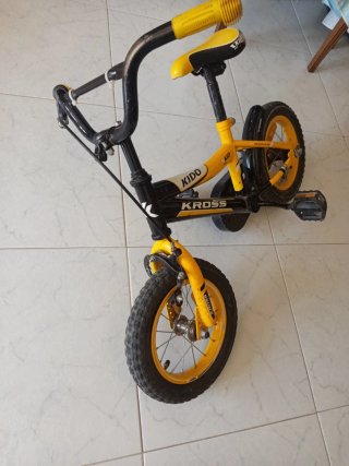 Bicicleta Kross Kido Amarilla