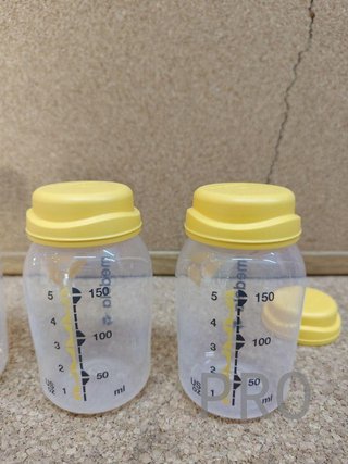 Biberones y bolsas para leche materna