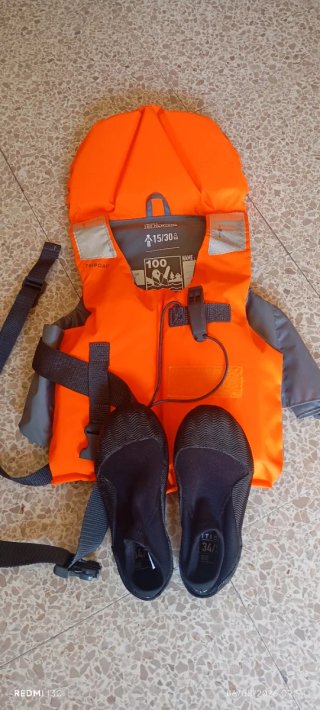 Chaleco Salvavidas Niño 15-30kg Naranja