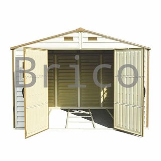 Caseta PVC Woodside 239x324x233 cm - Duramax